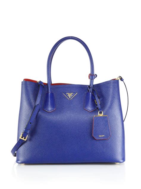 blue prada saffiano shoulder|Prada Bags for Women .